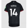 West Ham United Mohammed Kudus #14 Bortedrakt 2024-25 Kortermet